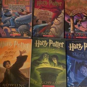 harry potter complete book set